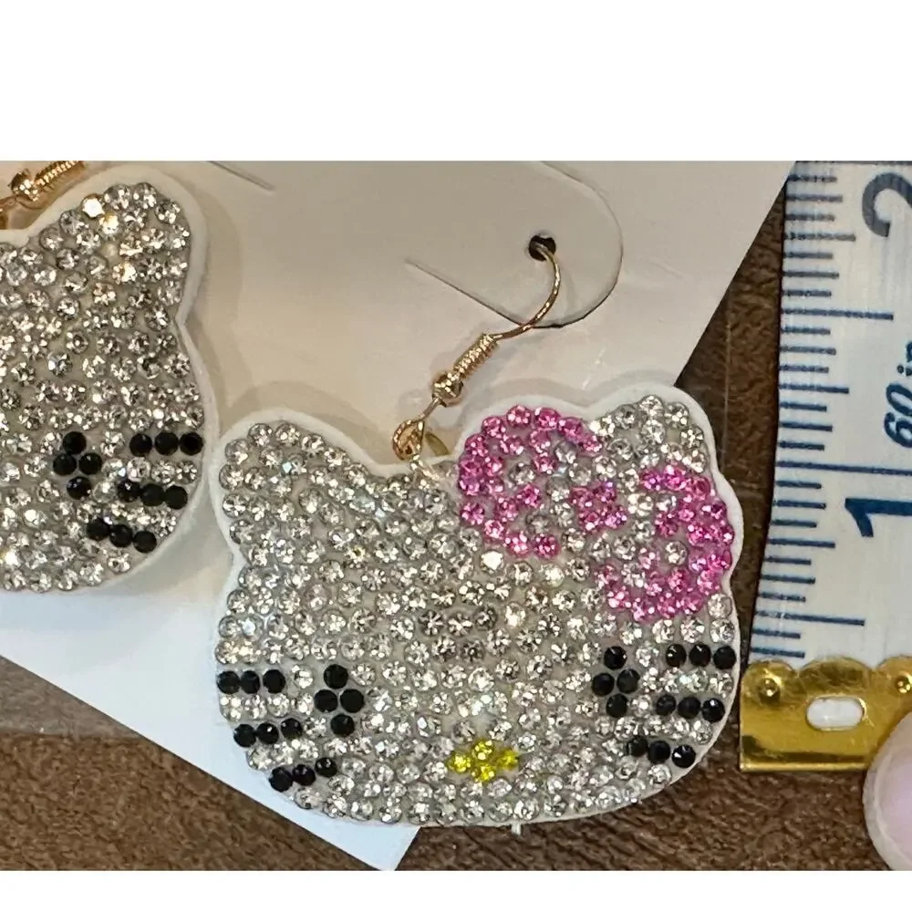 Hello Kitty BLING earrings